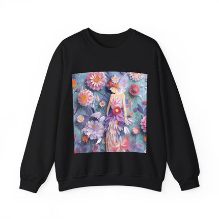 Aster Fairy Unisex Heavy Blend™ Crewneck Sweatshirt