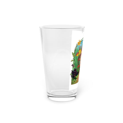 Spring Fairies & Floral Delights Glass, 16oz