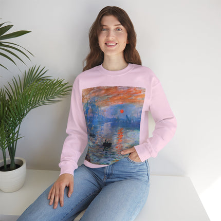 Sunrise by Claude Monet Heavy Blend™ Crewneck Sweatshirt