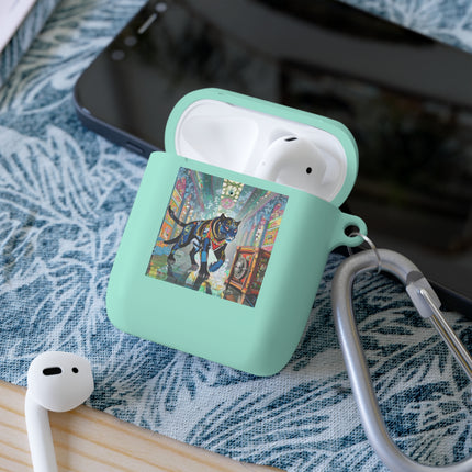 Cyber Panther's Hunt AirPods Case Cover