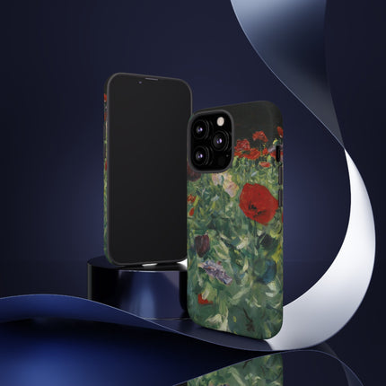 Poppies (A Study of Poppies for Carnation, Lily, Lily, Rose) by John Singer Sargent Phone Cases
