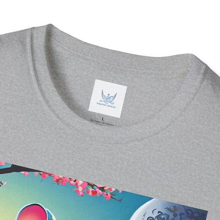Cyber Samurai Rat Softstyle T-Shirt