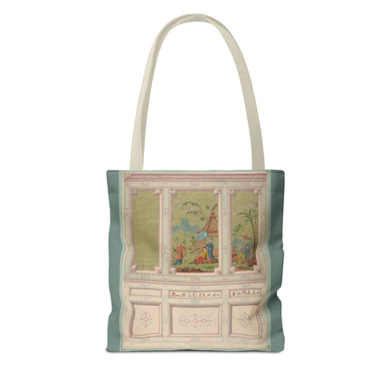 Chinoiserie scenes by Anonymous Tote Bag (AOP)