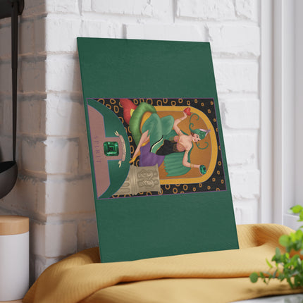 May & Emerald Zodiac Glass Cutting Board