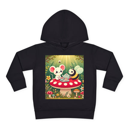 Tea Time Friends Toddler Pullover Fleece Hoodie