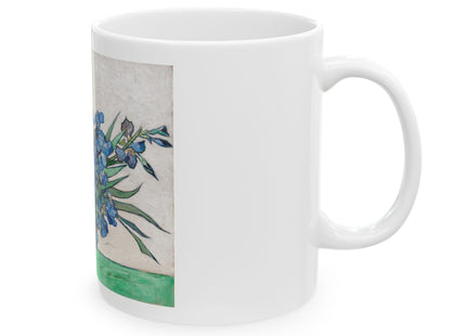 Irises by Vincent Van Gogh Ceramic Mug (11oz, 15oz)
