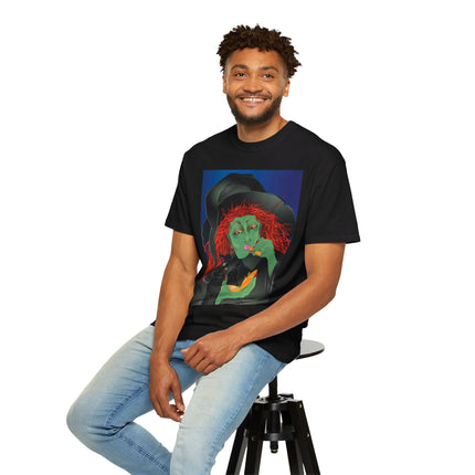 Mirror, Mirror A Witch's Touch Unisex Garment-Dyed T-shirt