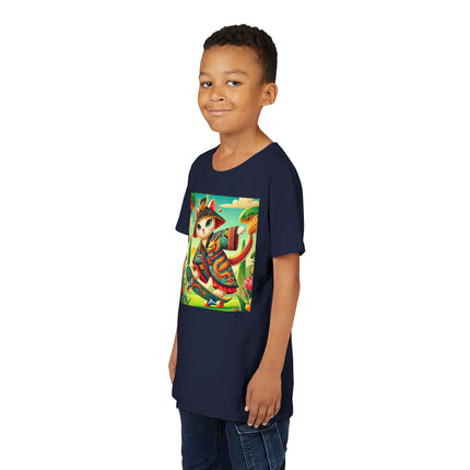 Dragon Dance on Wheels Youth Short Sleeve Tee