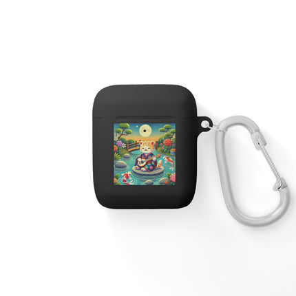 Melodic Kitten by the Koi Pond AirPods and AirPods Pro Case