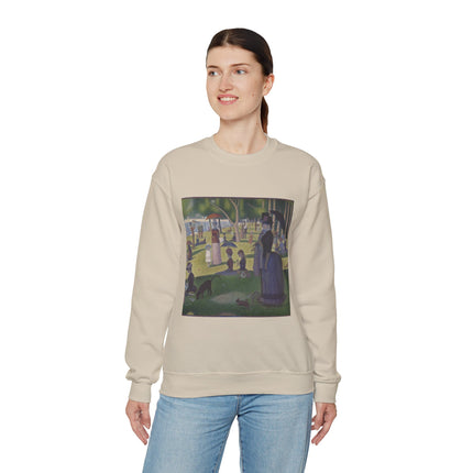 A Sunday on La Grande Jatte by Georges Seurat Heavy Blend™ Crewneck Sweatshirt