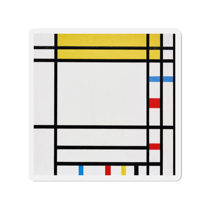 Place de la Concorde by Piet Mondrian Die-Cut Magnets (5 Sizes)