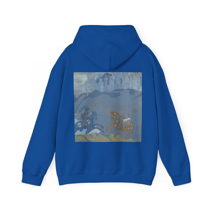 The Duel by Nicholas Roerich Unisex Heavy Blend™ Hooded Sweatshirt