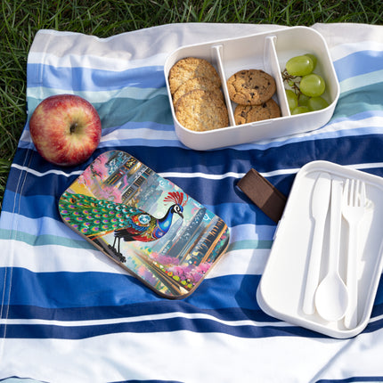 Techno Plumes Bento Lunch Box