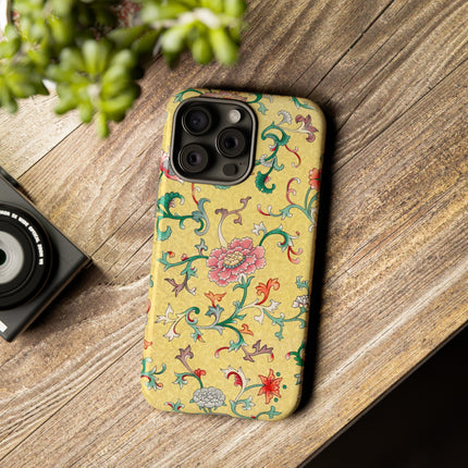 Flower Illustration by Owen Jones Phone Cases