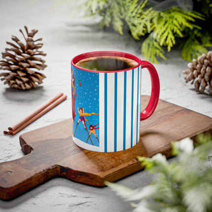 Snowfall & Couture Colorful Mugs (11oz, 15oz)