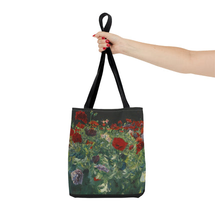 Poppies (A Study of Poppies for Carnation, Lily, Lily, Rose) by John Singer Sargent Tote Bag (AOP)