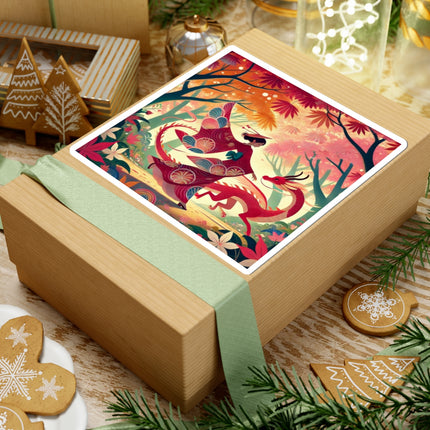 The Dragon Fairy’s Dance Kiss-Cut Stickers (4 Sizes)