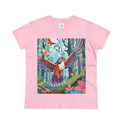 A Colorful Raptor Cotton Tee