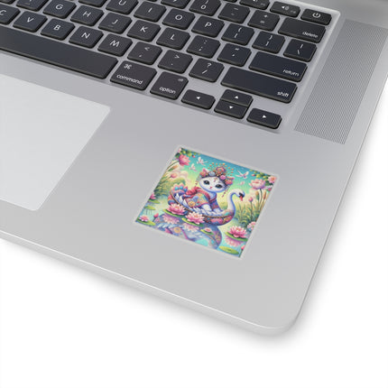Geisha Kitten’s River Voyage Kiss-Cut Stickers (4 Sizes)