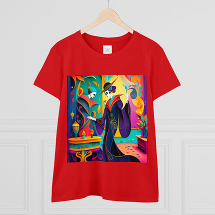 Phantoms of Elegance Women's Midweight Cotton Tee