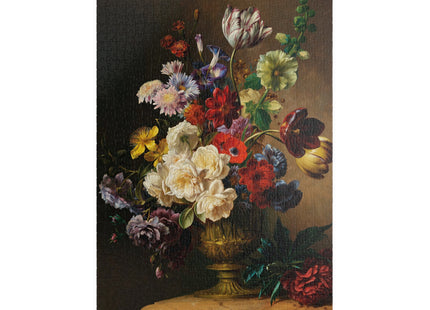 Floral Still Life Jigsaw Puzzle — Hendrik Reekers Bouquet (110–1014 pcs)