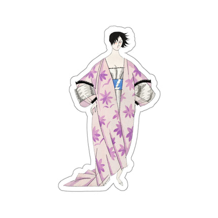Hesitation–Déshabillé (Hesitation) by Charles Martin Kiss-Cut Stickers (4 Sizes)