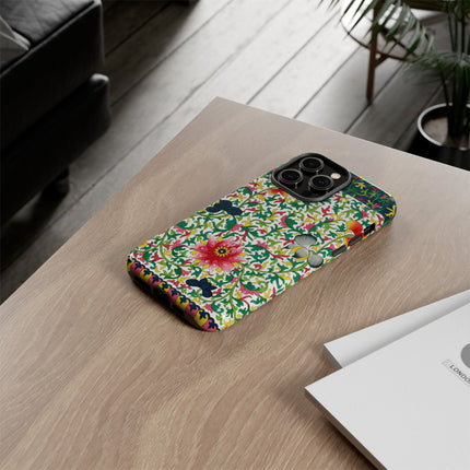 Colorful Floral Pattern by Owen Jones Phone Cases