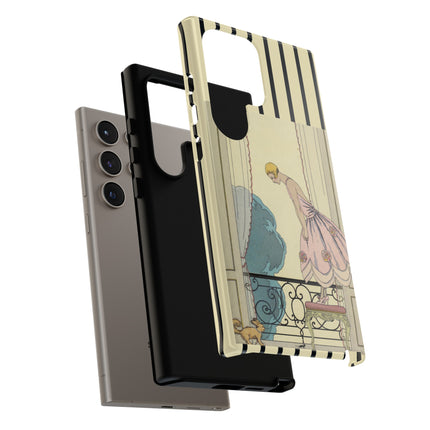 Falbalas et fanfreluches, La Souris by George Barbier Phone Cases