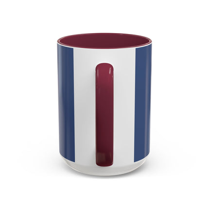 The Lady Of The Cherry Blossoms Colorful Mugs – Art Deco Spring Elegance
