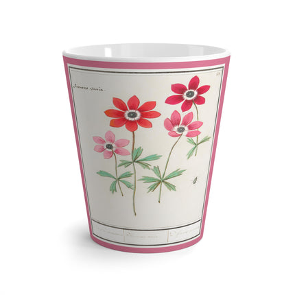 Anemoon, Anemone by Anselmus Boëtius de Boodt Latte Mug