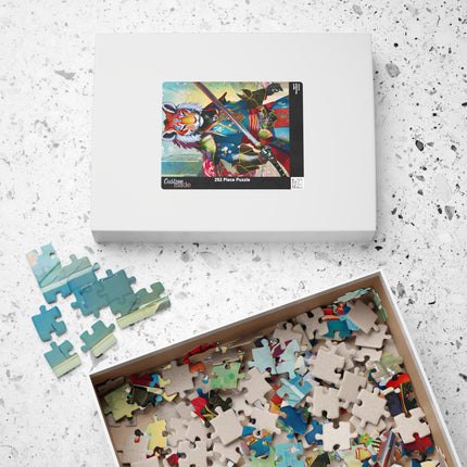 Cyberpunk Samurai Puzzle (110, 252, 520, 1014-piece)