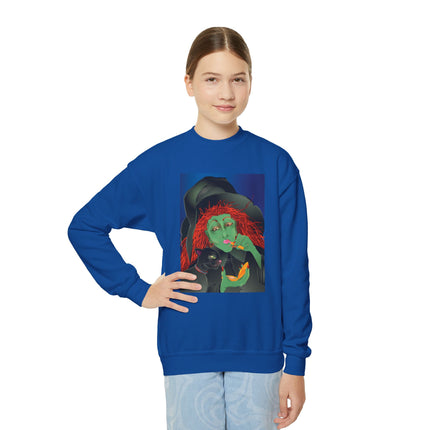 Mirror, Mirror A Witch's Touch Youth Crewneck Sweatshirt