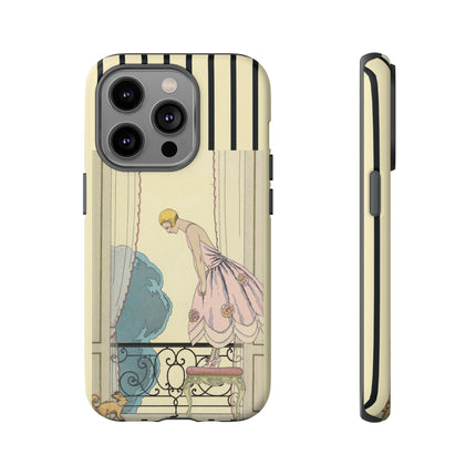 Falbalas et fanfreluches, La Souris by George Barbier Phone Cases