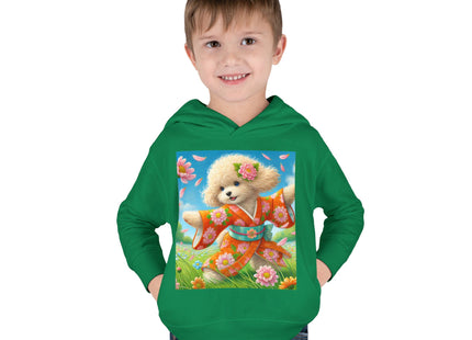 Chrysanthemum Meadow Play Toddler Pullover Fleece Hoodie