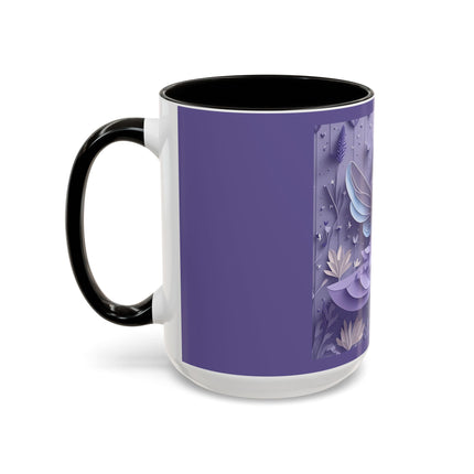 Lavender Fairy Colorful Mugs (11oz, 15oz)