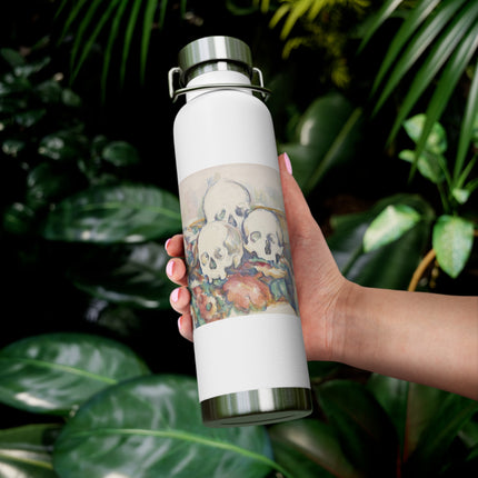 The Three Skulls by Paul Cézanne Copper Vacuum Insulated Bottle, 22oz