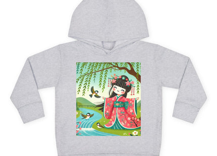 Sparrow Dance Geisha Fairy Toddler Pullover Fleece Hoodie