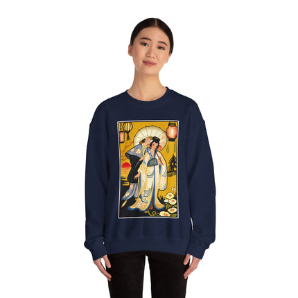 Golden Embrace Heavy Blend™ Crewneck Sweatshirt