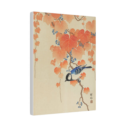 Songbird on Paulownia Branch by Ohara Koson – Japanese Art Print