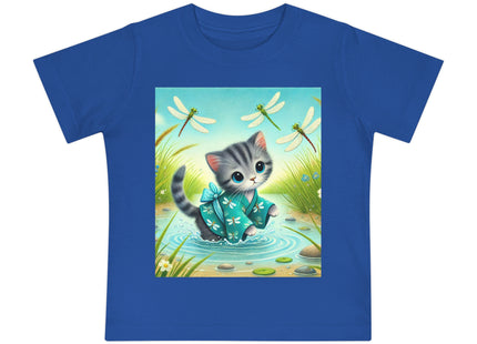 Kitten by the Still Waters Baby Short Sleeve T-Shirt