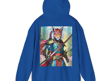 Cyberpunk Samurai Tiger – Heavy Blend™ Hooded Sweatshirt