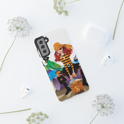 Moonlit Pirate Halloween Phone Cases