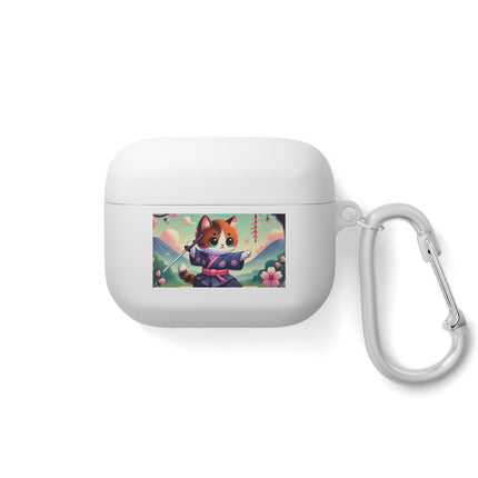 Samurai Kitten AirPods and AirPods Pro Case