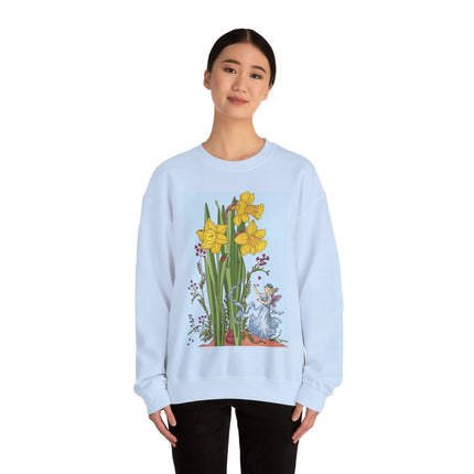 Daffodil Fairy Unisex Heavy Blend™ Crewneck Sweatshirt