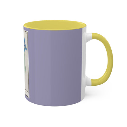 Iris, Iris sibirica by Anselmus Boëtius de Boodt Colorful Mugs, 11oz