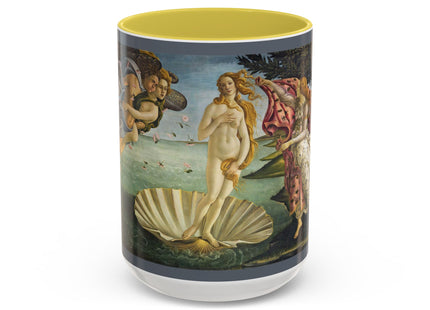 Birth of Venus by Sandro Botticelli Colorful Mugs (11oz, 15oz)