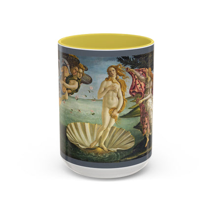 Birth of Venus by Sandro Botticelli Colorful Mugs (11oz, 15oz)