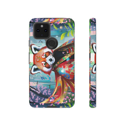 Cybernetic Red Panda Phone Cases