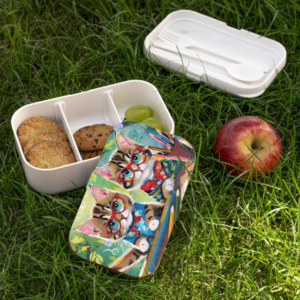 Kitten Scholars Bento Lunch Box