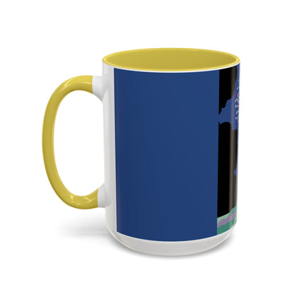 Butterfly Enchantress Colorful Mugs – Ethereal Art Deco Magic & Transformation